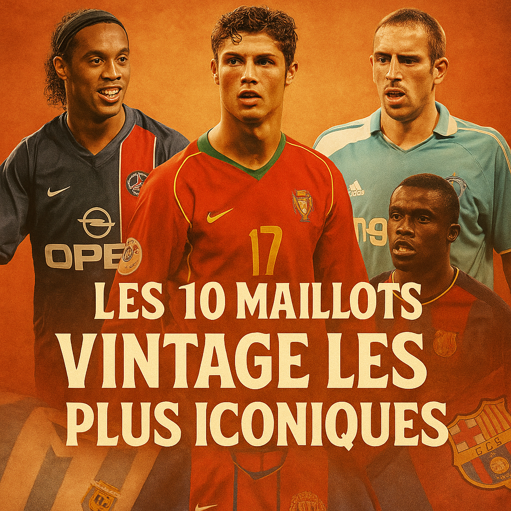Les 10 maillots de football vintage les plus iconiques de tous les temps