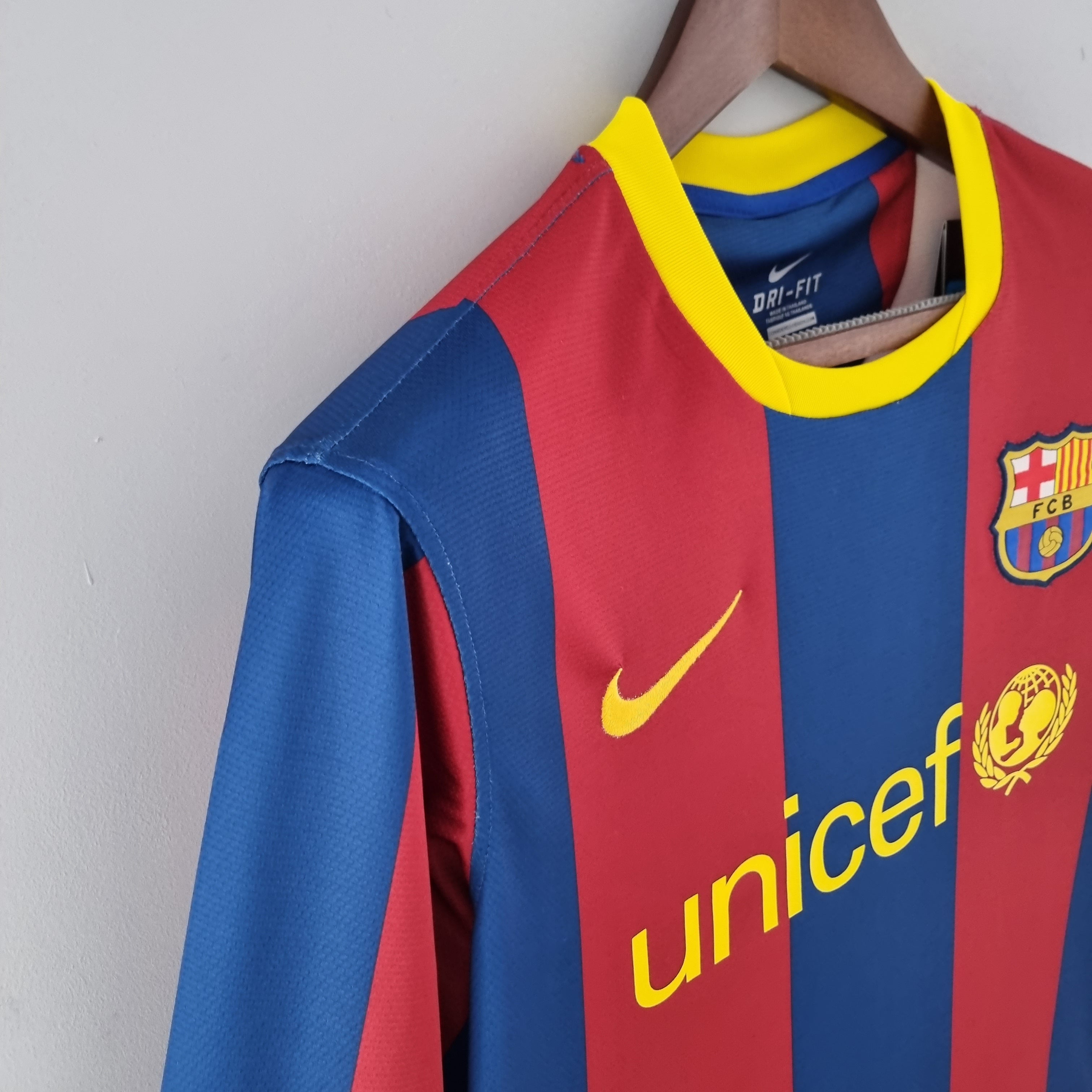 Maillot Vintage Rétro FC Barcelone 2010/11 – Domicile Blaugrana