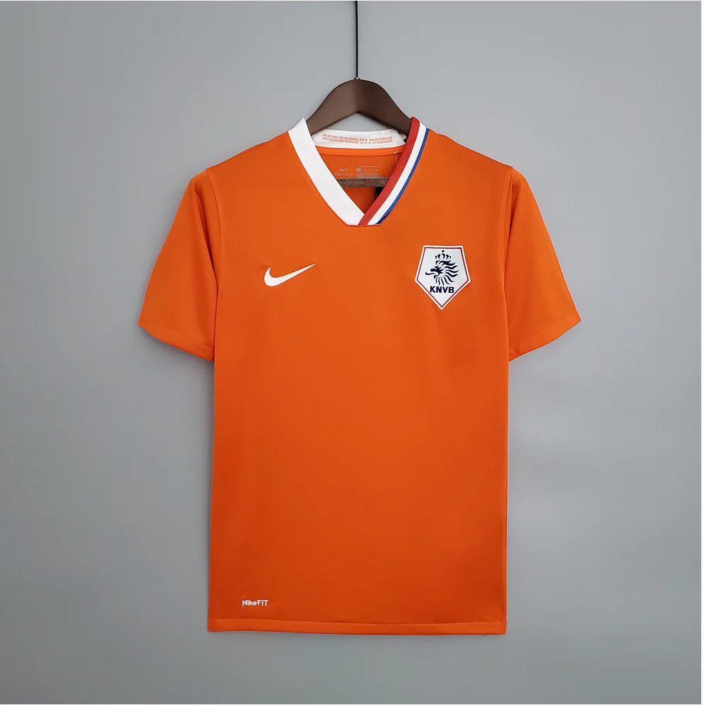 Maillot Pays-Bas Domicile 2006 Vintage – Coupe du Monde NikeFit KNVB