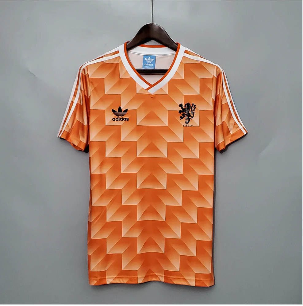 Maillot Pays-Bas Domicile 1988 Vintage – Euro Adidas Van Basten