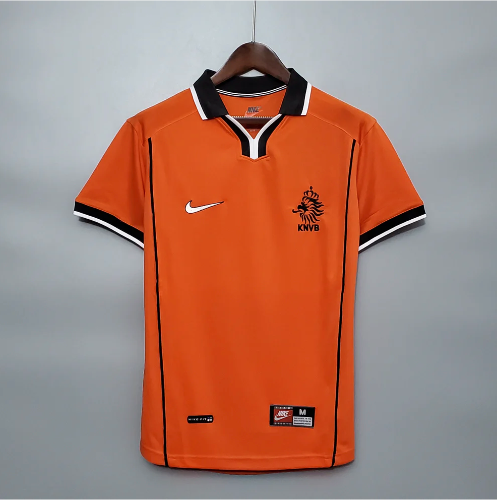 Maillot Pays-Bas Domicile 1998 Vintage – Coupe du Monde Nike KNVB