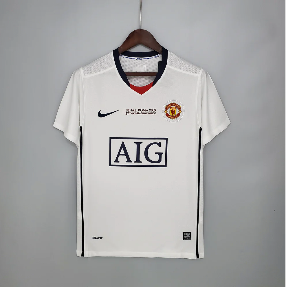 Maillot Manchester United Extérieur 2008/2009 Finale LDC Roma