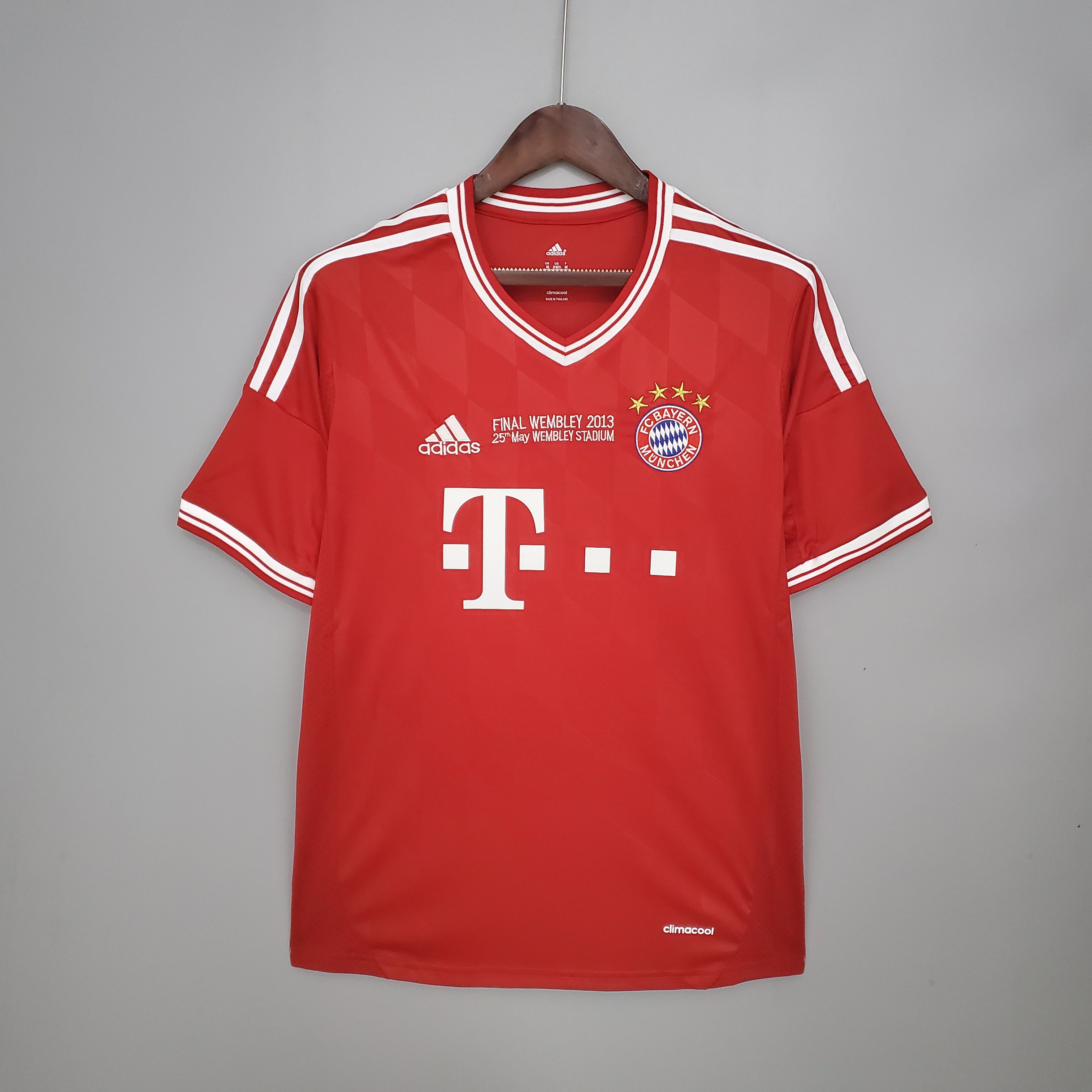 Maillot Vintage Rétro Bayern 2012/13 Domicile – Finale Wembley 2013