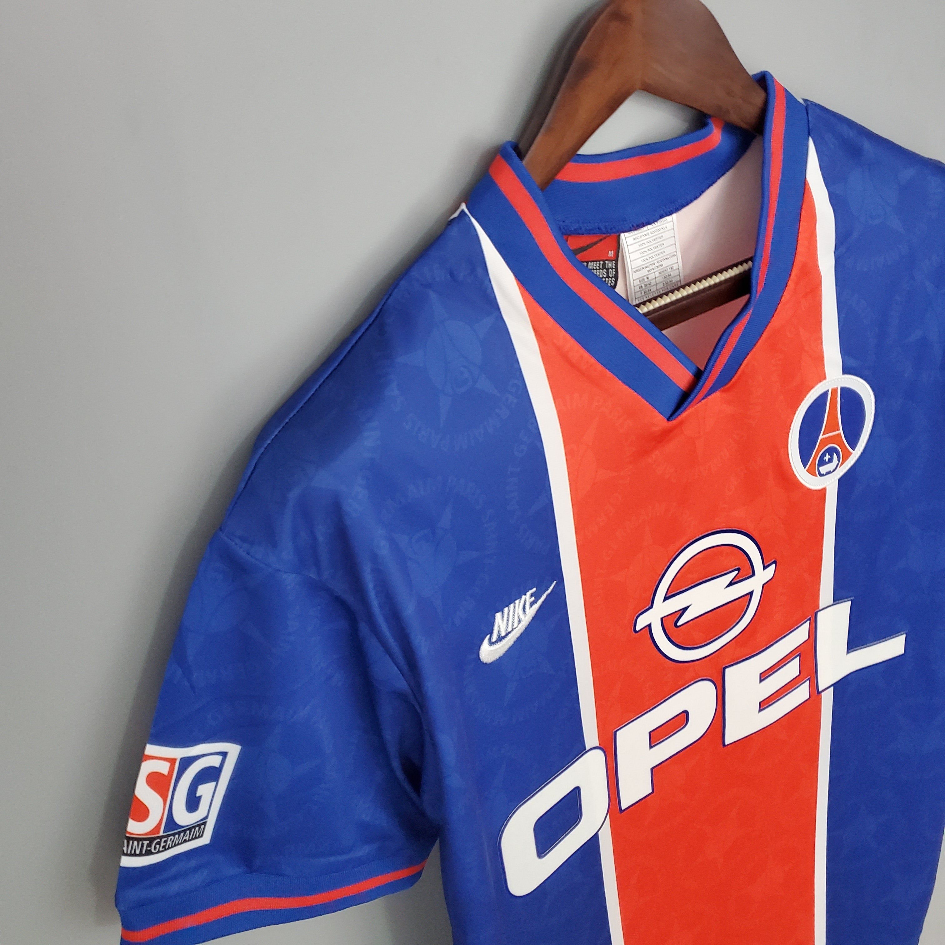 Maillot Vintage PSG 1995/96 Domicile – Rétro Paris Saint-Germain