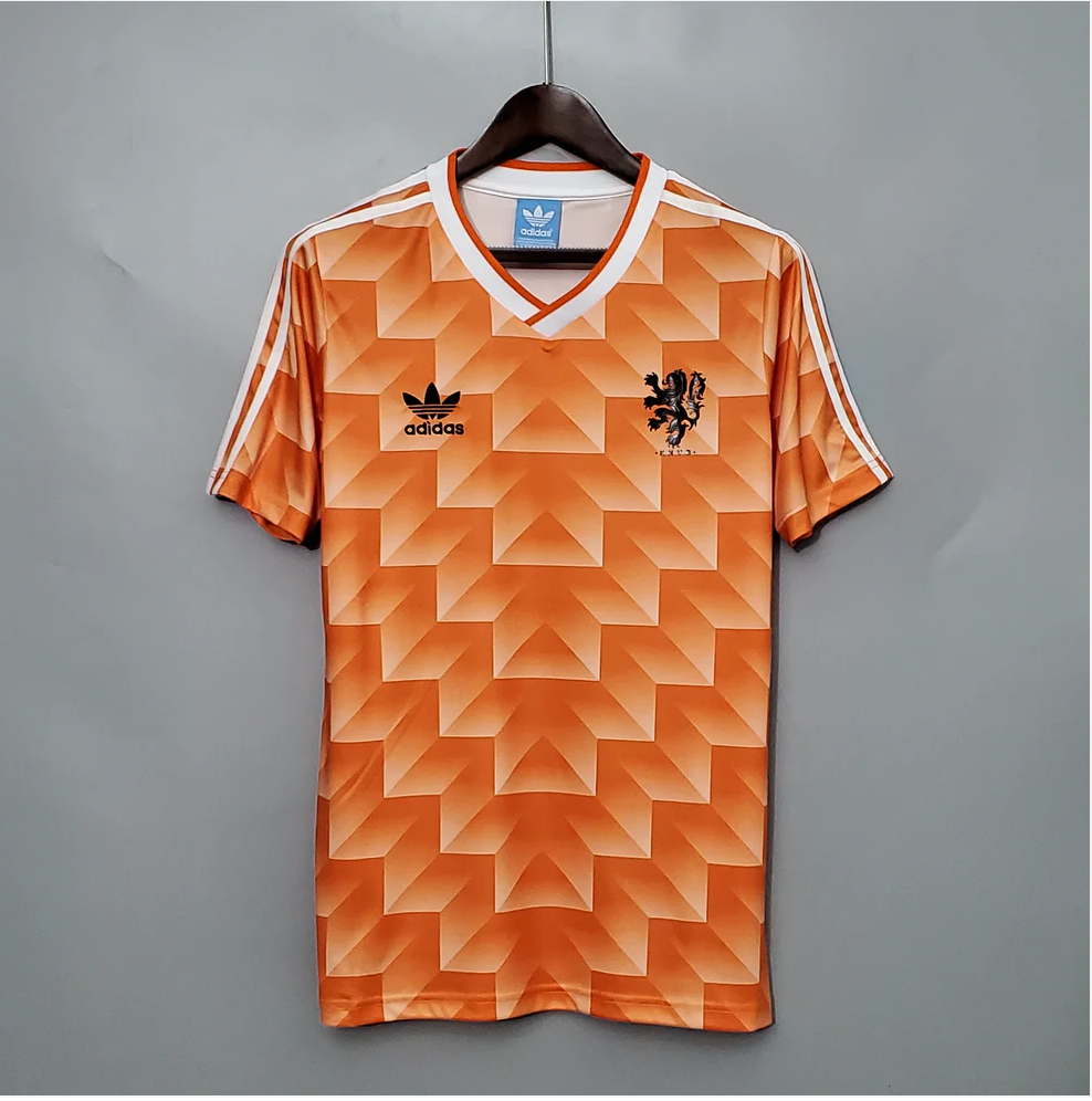 Maillot Pays-Bas Vintage Domcile 1988