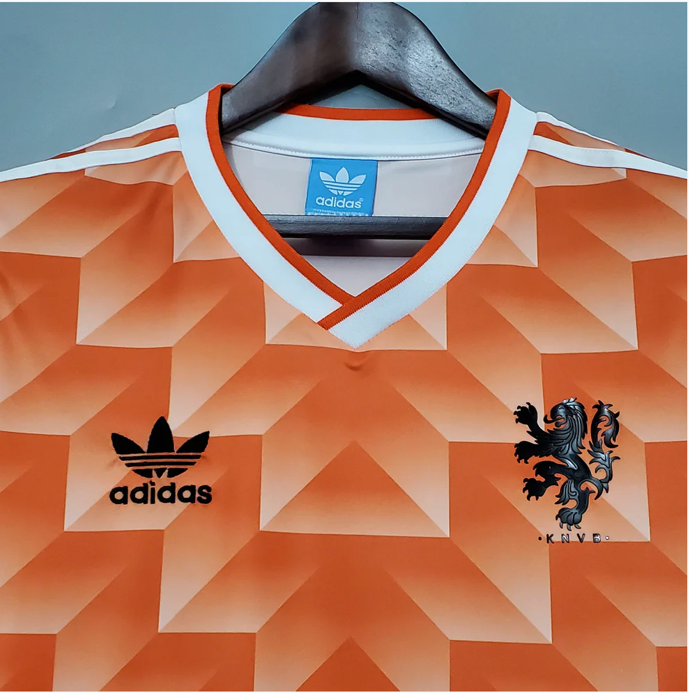 Maillot Pays-Bas Vintage Domcile 1988