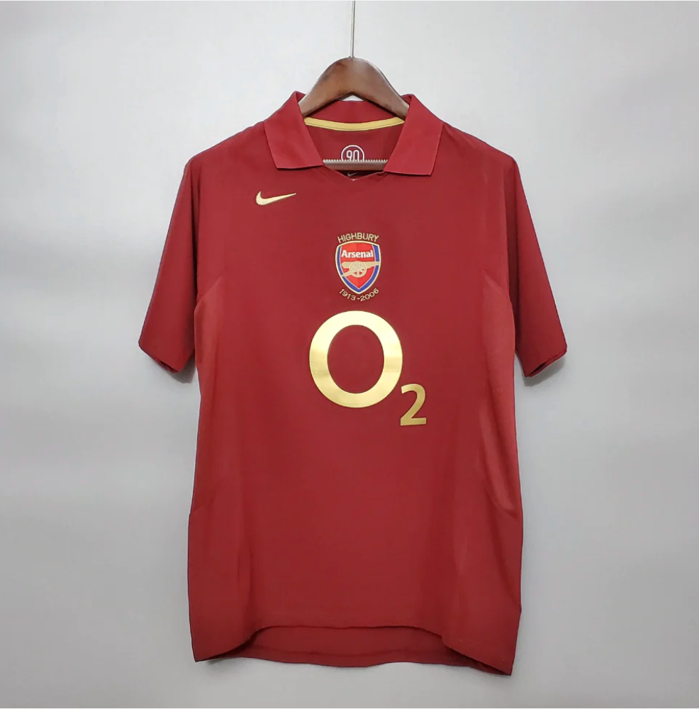 Maillot Arsenal Vintage Domicile 05/06