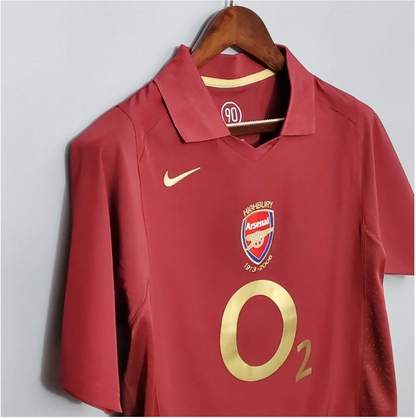 Maillot Arsenal Vintage Domicile 05/06