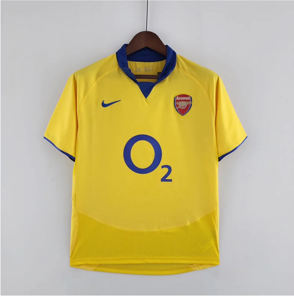 Maillot Arsenal Vintage Extérieur 03/04