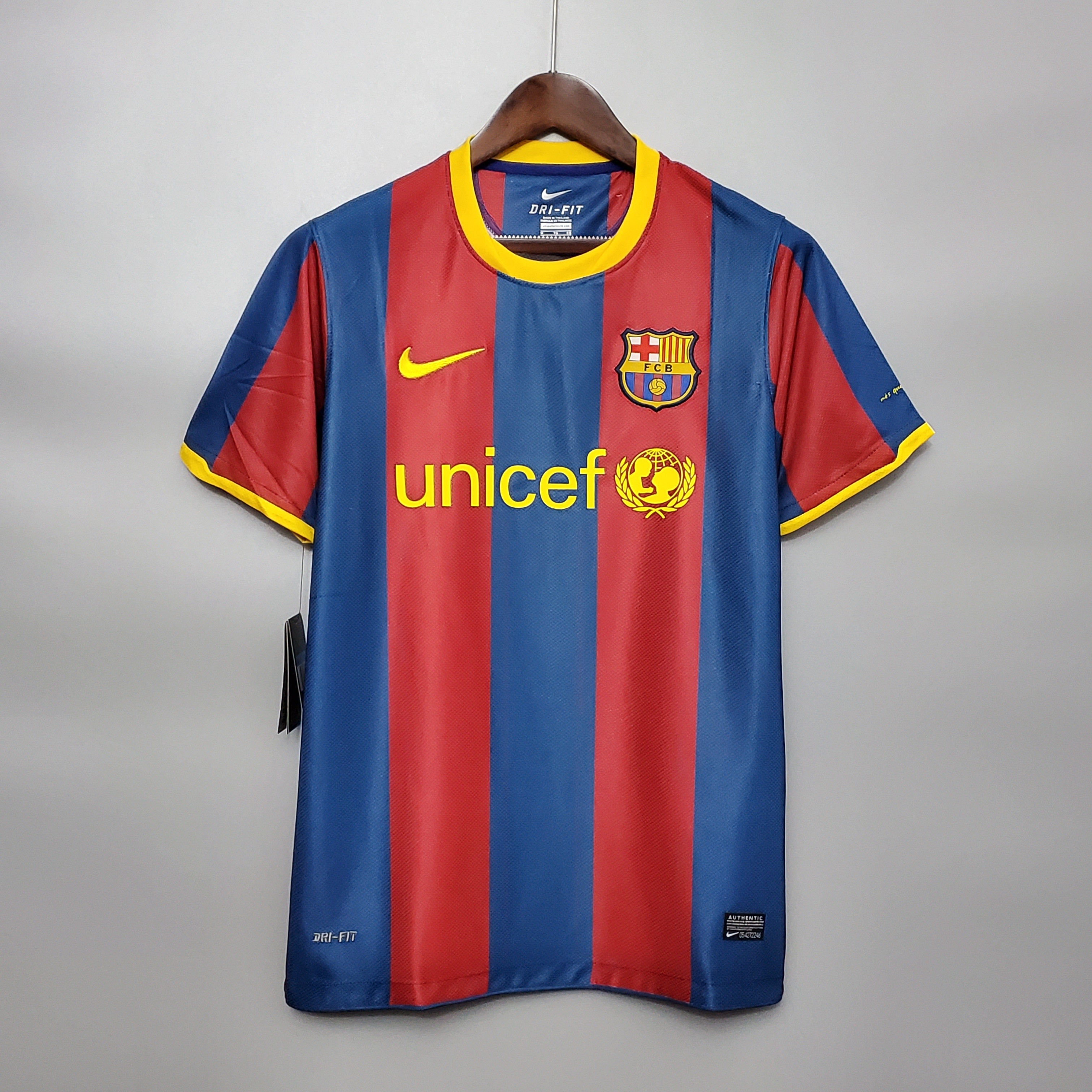 Maillot Vintage Rétro FC Barcelone 2010/11 – Domicile Blaugrana