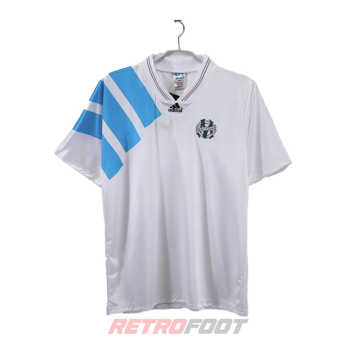 Maillot Vintage Rétro OM 1992/93 Domicile – Olympique de Marseille